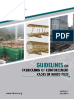 Guidelines On Fabrication of Reinforcement Cages of Bored Piles e