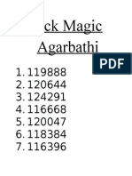Black Magic Agarbathi
