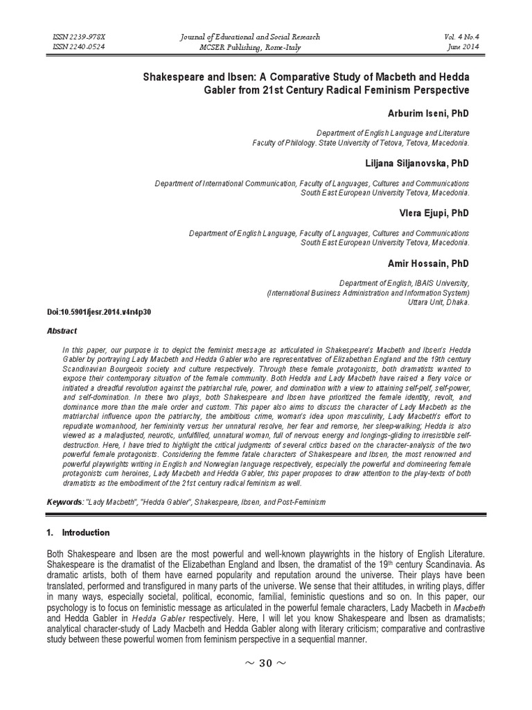 Dissertation on shakespeare picture