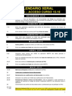 Calendario PAU 15-16