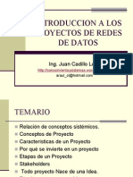 Introducción A Los Proyecto de Redes de Datos