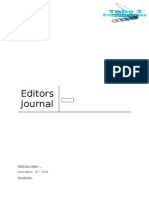 Editors Journal