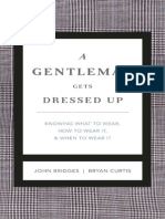 A Gentleman Gets Dressed Up