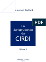 GAILLARD, Emmanuel. La Jurisprudence Du CIRDI, Vol. 2 (2010)