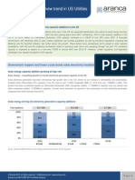 Solar Energy Installation Outlook US | Power Sector | Aranca Articles and Publications