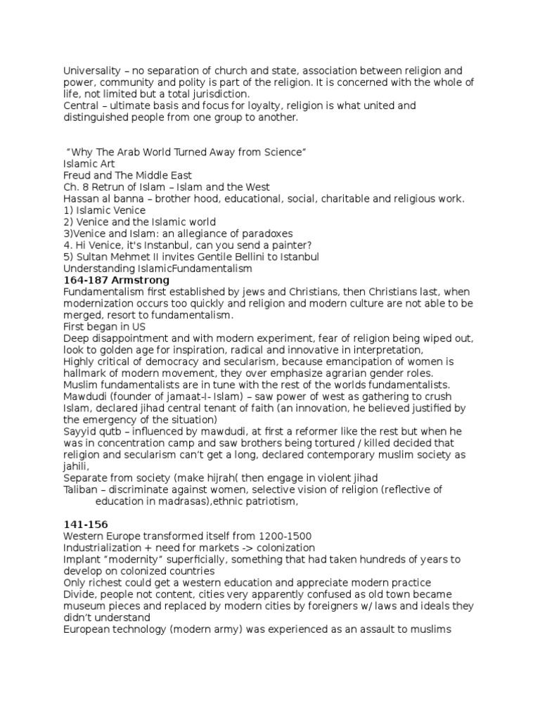 Quiz Notes | PDF