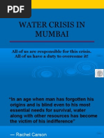 Download ORF Presentation on Water Crisis in Mumbai by Observer Research Foundation ORF Mumbai SN25271081 doc pdf