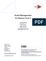 Zenoss Core4 Event Management Paper