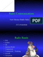 Radio Communications: New Mexico Radio Sales, Inc. Al Lowenstein