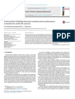 A new passive islanding detection method and its performanceevaluation for multi-DG systems