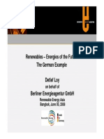 Renewables - Energies of the Future, The German Example (2008)