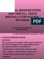 Clinical Manifestation and Usefull Test