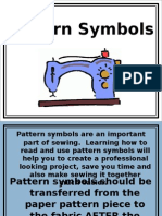 Pattern Symbols Grainlines