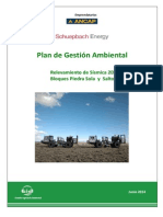 Plan de Gestion Ambiental de ANCAP y Schuepbach Energy