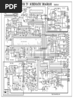 Colour TV Schematic Diagram: 7BMIN043