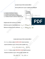 Sayısal İşaret İşleme - Sakarya Üniversitesi - Alçak Geçiren Filtreler