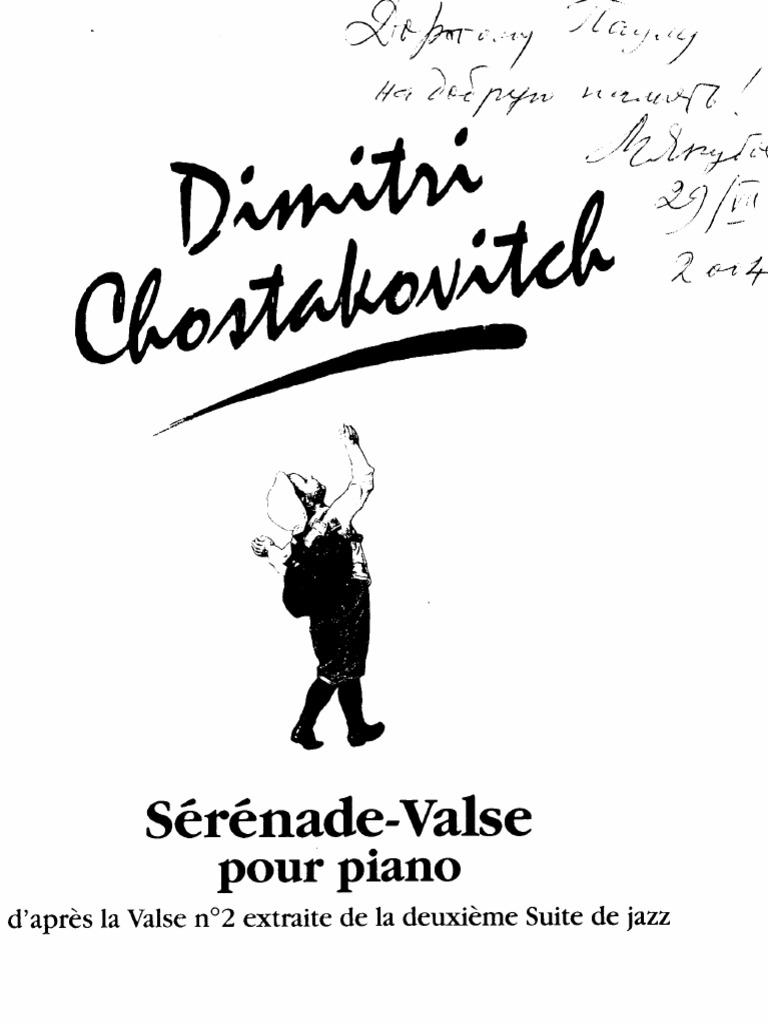 Dmitri Shostakovich Jazz Suite Waltz No 2