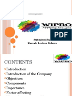 Compensation Management of Wipro
