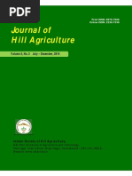 Download Journal of Hill Agriculture Print ISSn 0976-7606 Online ISSN 2230-7338 by editorinchiefjha SN252746967 doc pdf