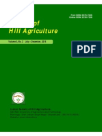 Journal of Hill Agriculture 2014 Vol 5(2)