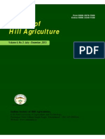 Journal of Hill Agriculture 2013 Vol 4(2)