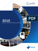 2015 Edelman Trust Barometer: Executive Summary