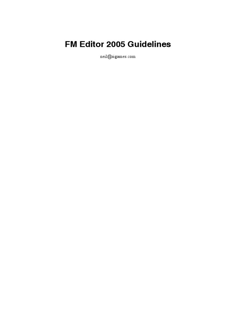 Fm data editor guidelines pdf pdf defender association football