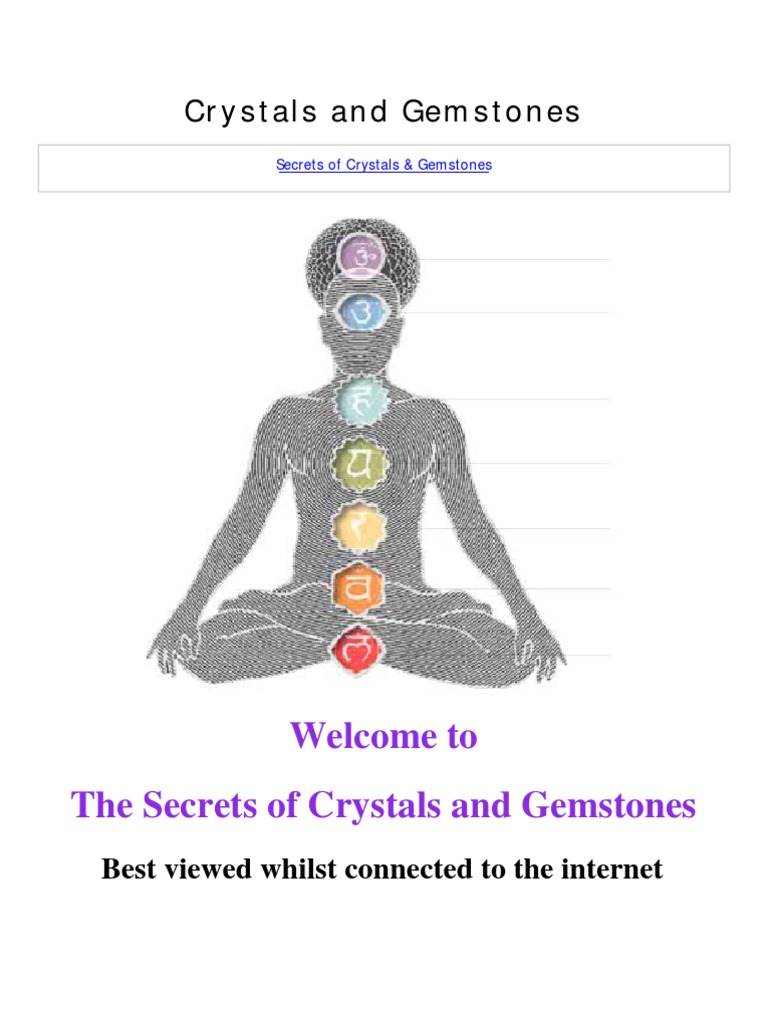 Crystals & Gemstones | PDF | Gemstone | Chakra