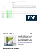 Gantt Chart Template