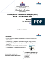 387 07 - Avaliacao Do Sistema de Medicao (Msa) - Rer PDF