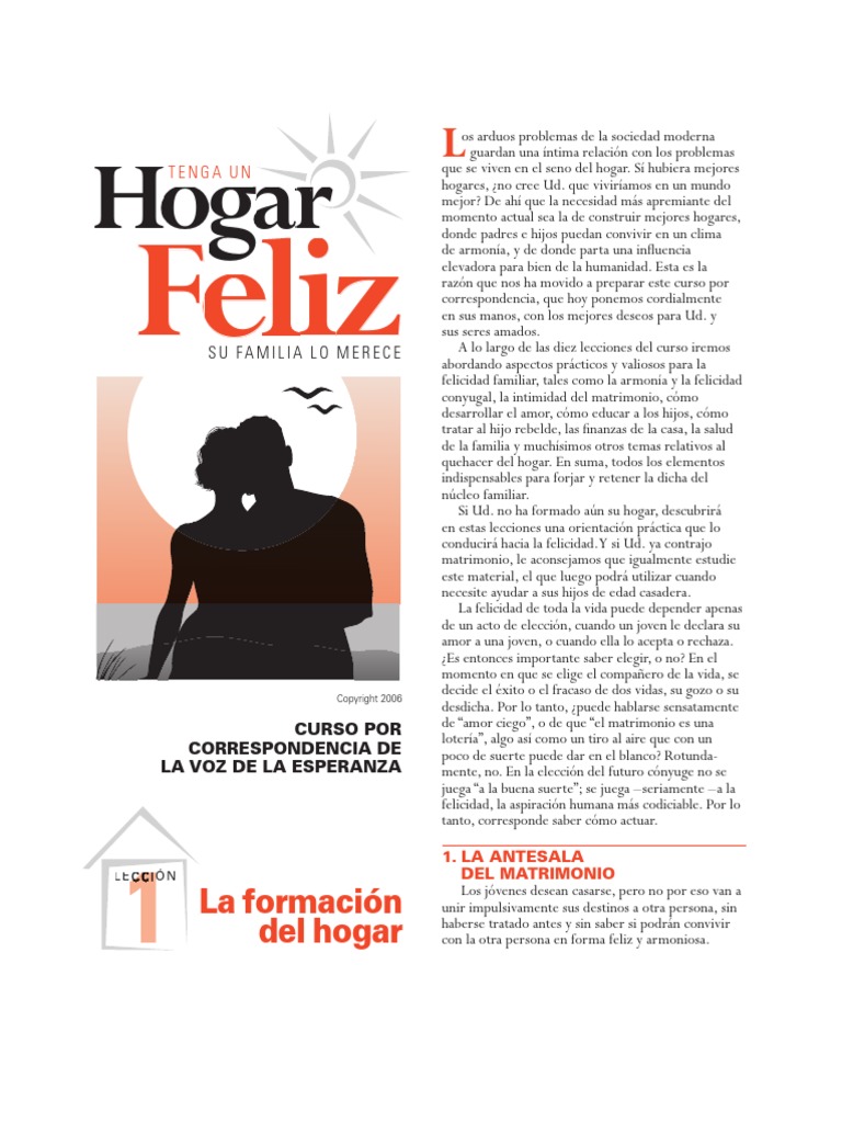 Hogar Feliz | PDF | Matrimonio | Amor