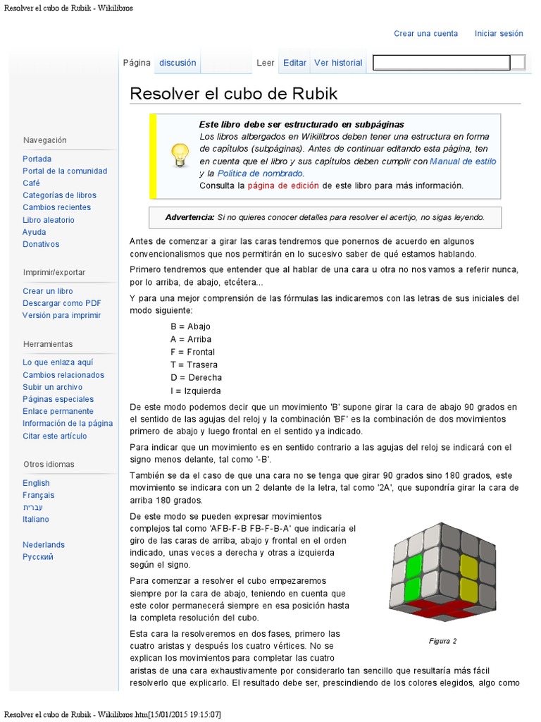 Resolver El Cubo de Rubik | PDF | Science | Ciencia (general), image size:768x1024