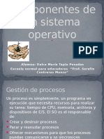 Componentes de Un Sistema Operativo