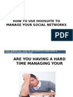How To Use Hoosuite To Manage Your Social Networks