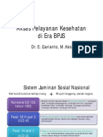 Akses Pelayanan Kesehatan Di Era BPJS