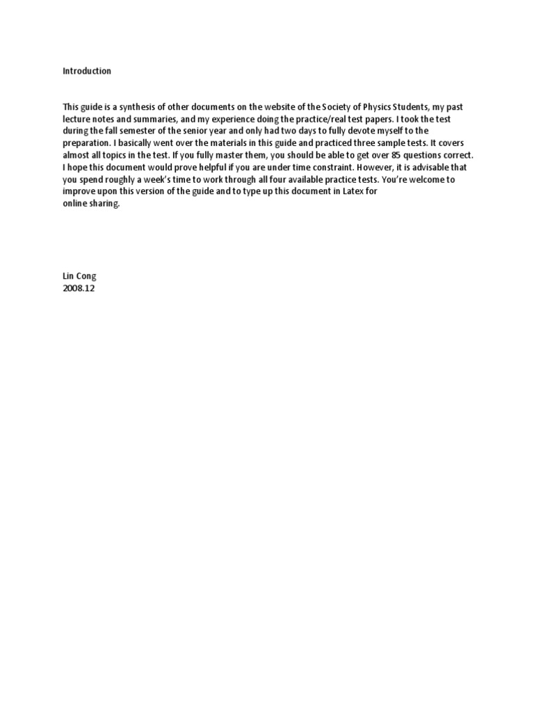 conquering the physics gre pdf download