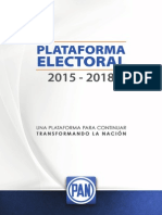 PAN Plataforma Electoral 2015