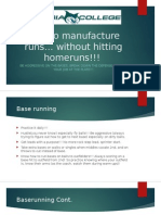 How To Manufacture Runs