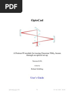 Optocad - Ug - 0.93i Manual