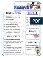 Chalfants January 19 Kindergarten Newsletter