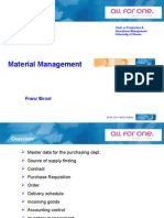 UNI-Slides Part 4 - Material Management