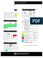 Calendario Seleccion Primer 2015 UAM
