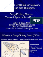 Innovative Systems For Delivery of Drugs and Biologics Drug-Eluting Stents Current Approach To Review