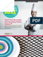 Saudi Food, Beverages and Hospitality Market Analysis Signs of Stabilization & Recovery