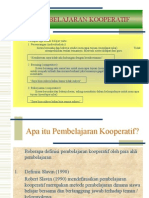 Pembelajaran Kooperatif