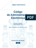 BOE-029 Codigo de Administracion Electronica