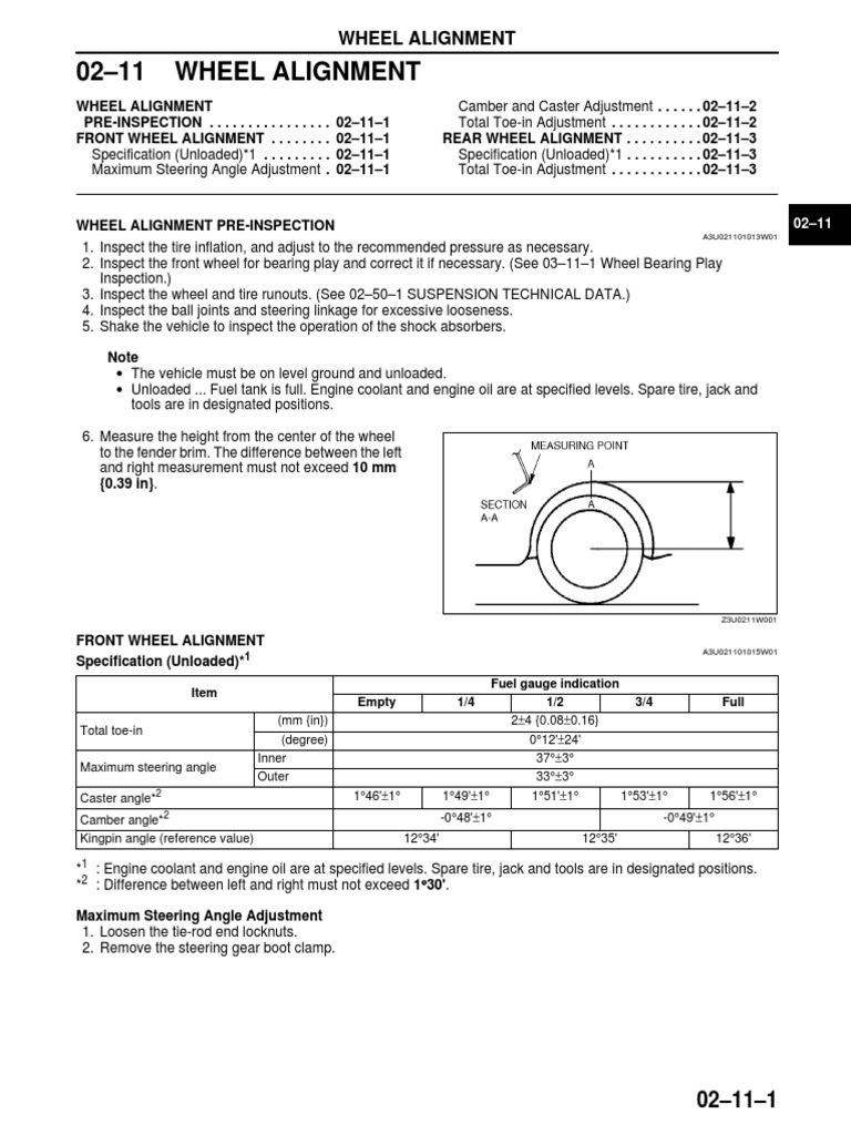 Wheel Alignment