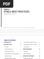 HTML5: Best Practices