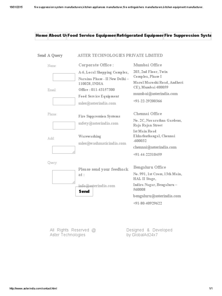 Aster Technologies Pvt Ltd Overview | PDF