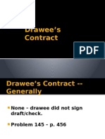 CP11 Drawee's Contract